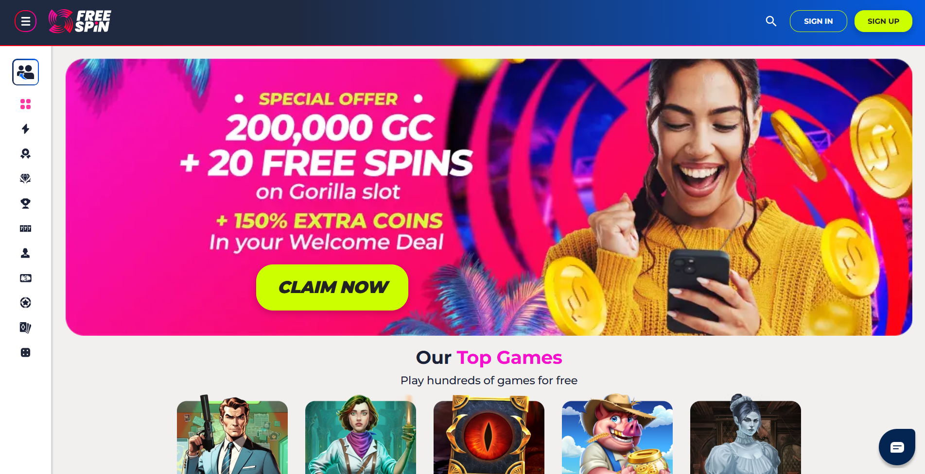 FreeSpin Casino review