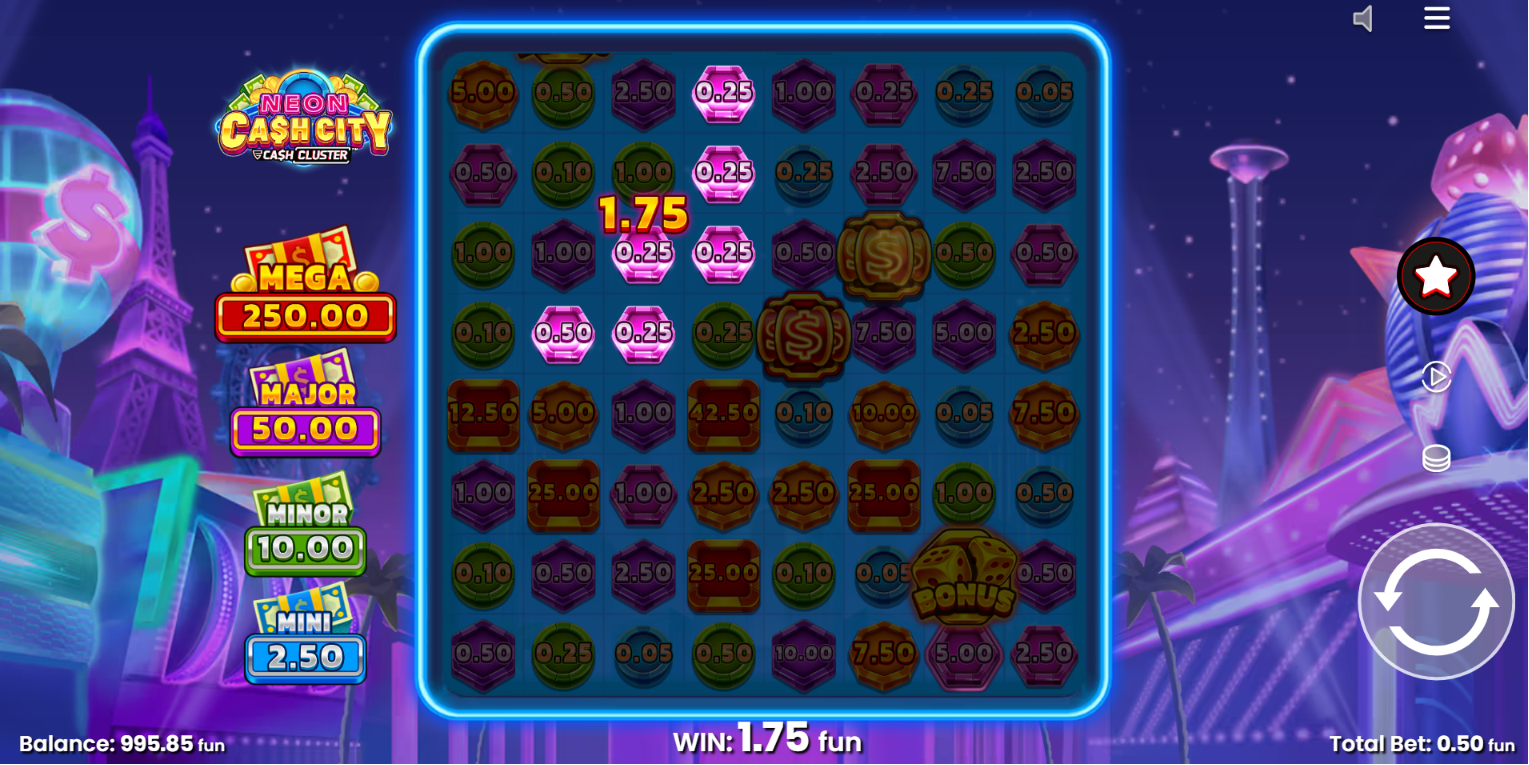 Neon Cash City gameplay