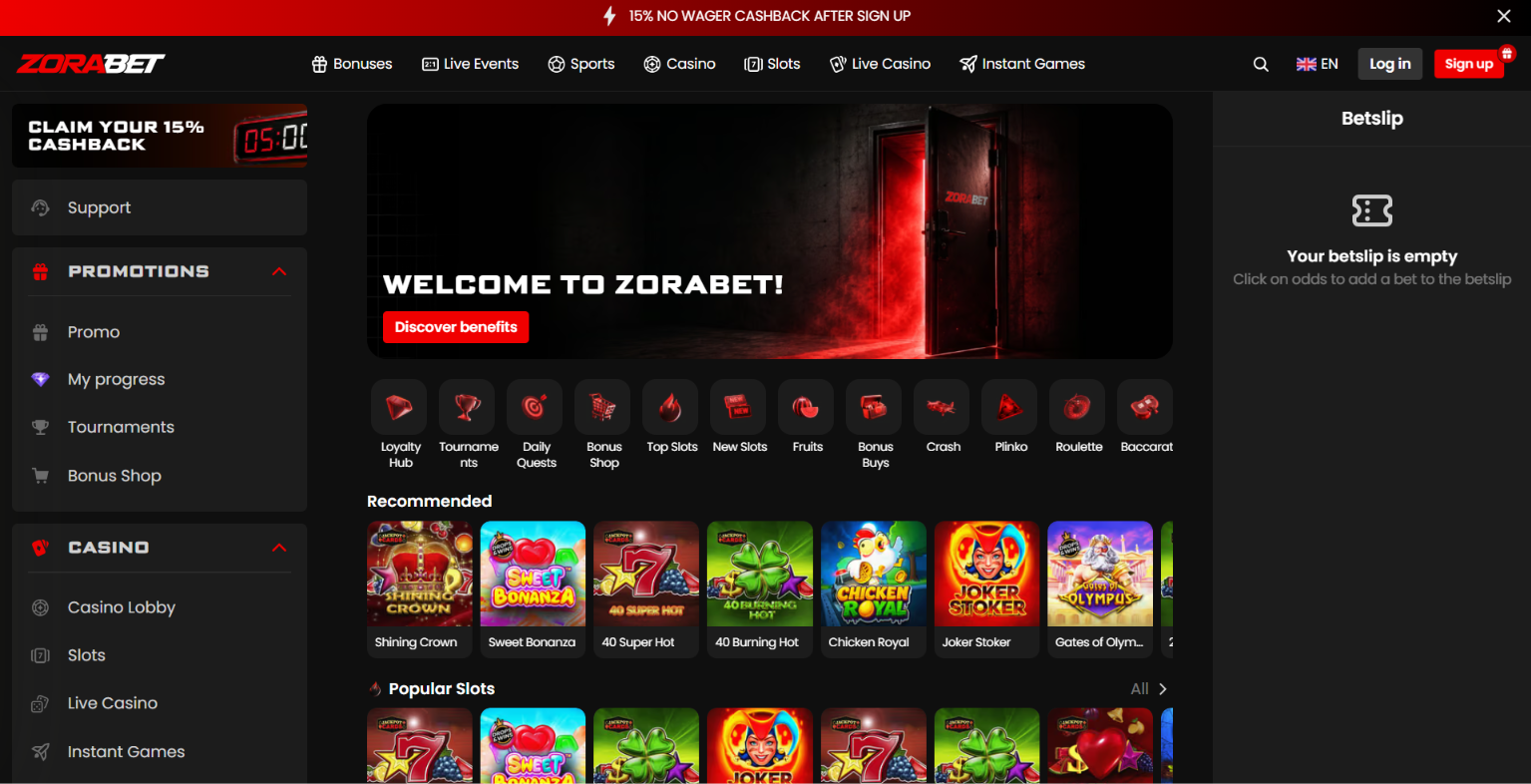 Zorabet Casino review