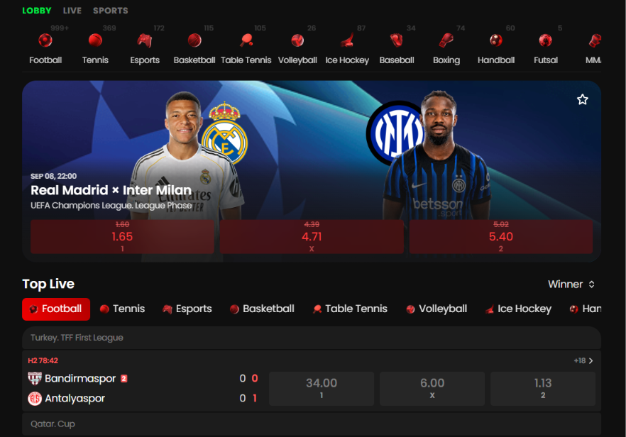 Zorabet Casino sportsbook