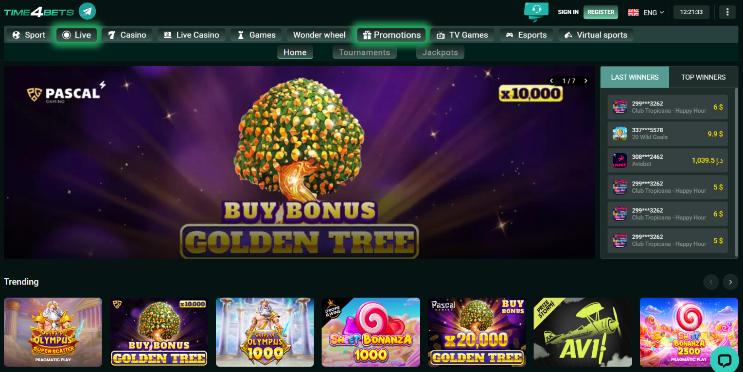 Pascal Gaming tournament featuring the Golden Tree slot
